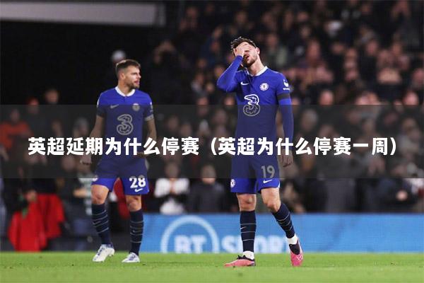 英超延期为什么停赛（英超为什么停赛一周）
