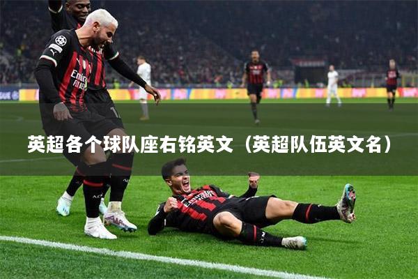 英超各个球队座右铭英文（英超队伍英文名）