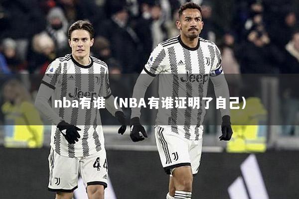 nba有谁（NBA有谁证明了自己）