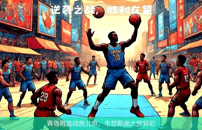 青岛男篮战胜北京，韦瑟斯庞大放异彩
