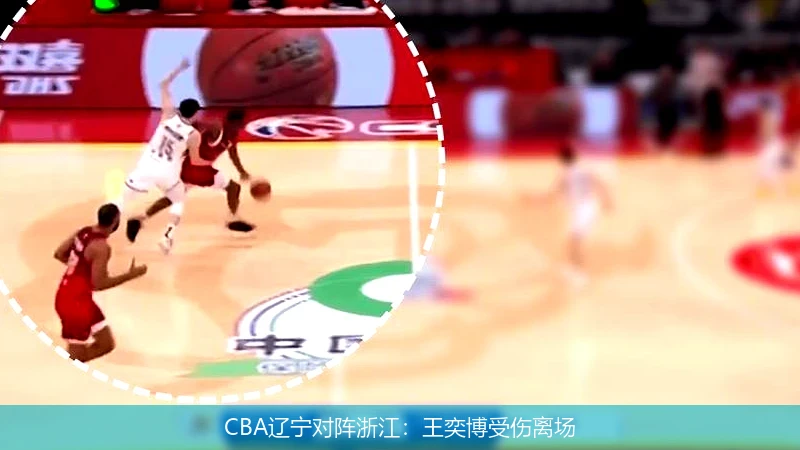 CBA辽宁对阵浙江：王奕博受伤离场